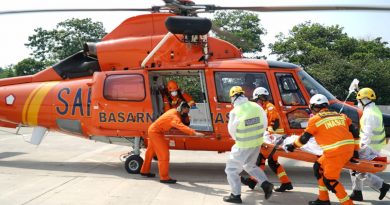 Jasa Marga dan BASARNAS Gelar Simulasi Penyelamatan Khusus Kecelakaan di Jalan Layang MBZ dan Jalan Tol Jagorawi Dengan Rescue Udara