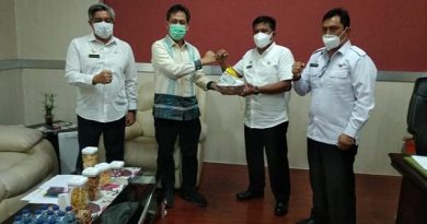 Peduli, BPJS Ketenagakerjaan Cabang Tanjung Morawa Berikan 17 Ribu Masker ke Pemkab Deli Serdang